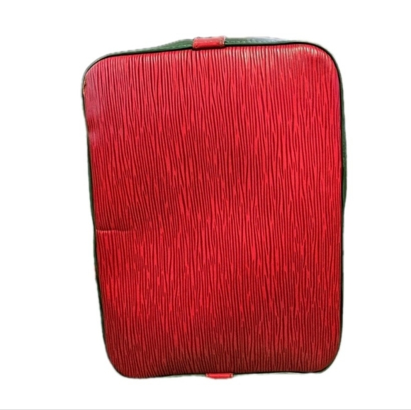 Gorgeous Louis Vuitton Epi Bi-Color Petit Noe Borneo Castillan Red - Picture 3 of 11